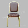 Silla apilable para hotel con cuero (YC-ZL26-01)